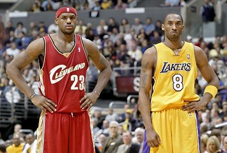 Kobe Bryant vs Lebron James, NBA
