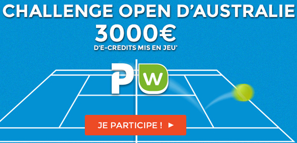 Open d'Australie ParionsWeb