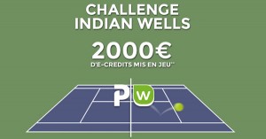 Tennis : Pariez sur Indian Wells avec ParionsWeb
