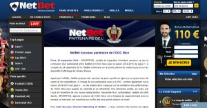 Netbet, partenaire OGC Nice