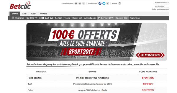 Code Promo Betclic